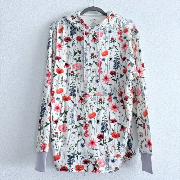 Jambys Unisex Hooded Sweatshirt Modal Super Soft Size M - Picture 2 of 7